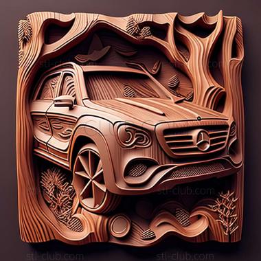 3D мадэль Mercedes Benz EQB (STL)